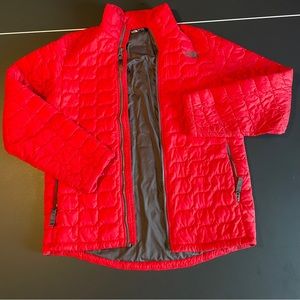 Youth Large Red North Face Coat